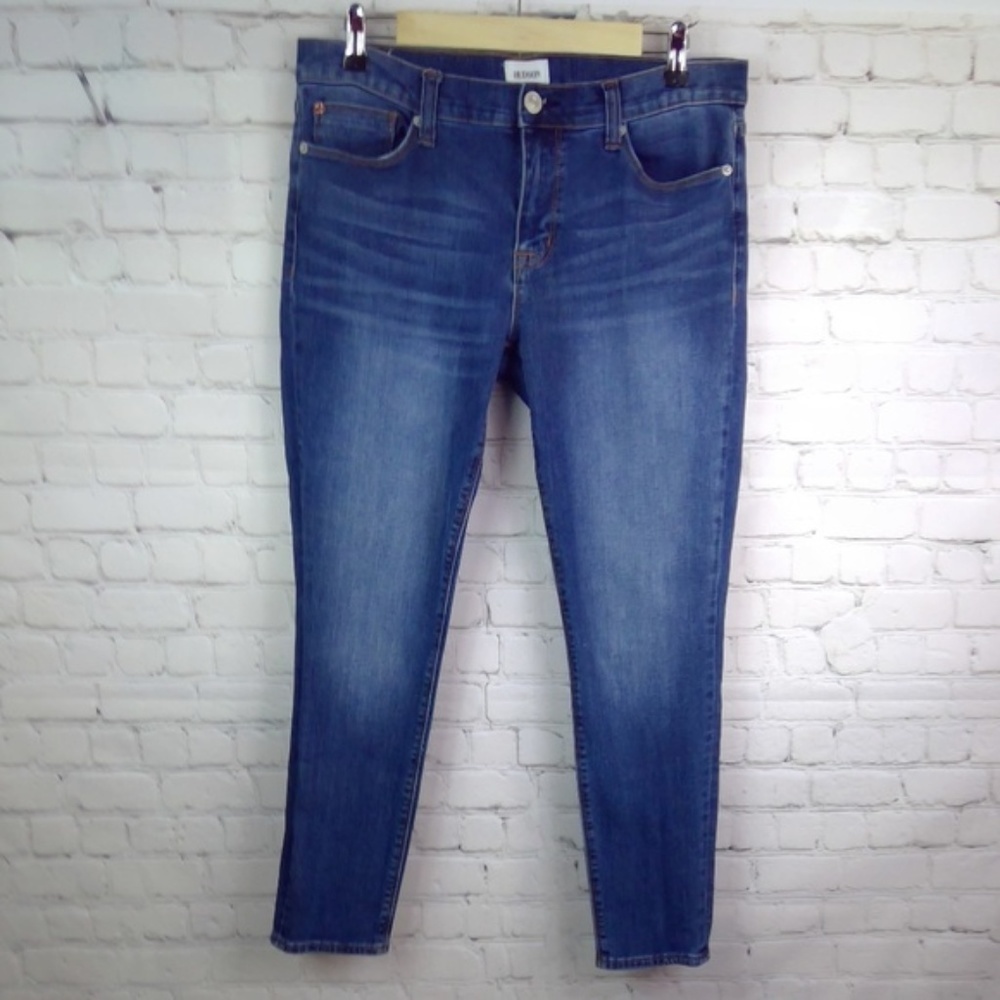 Hudson Natalie Mid Rise Super Skinny Jeans